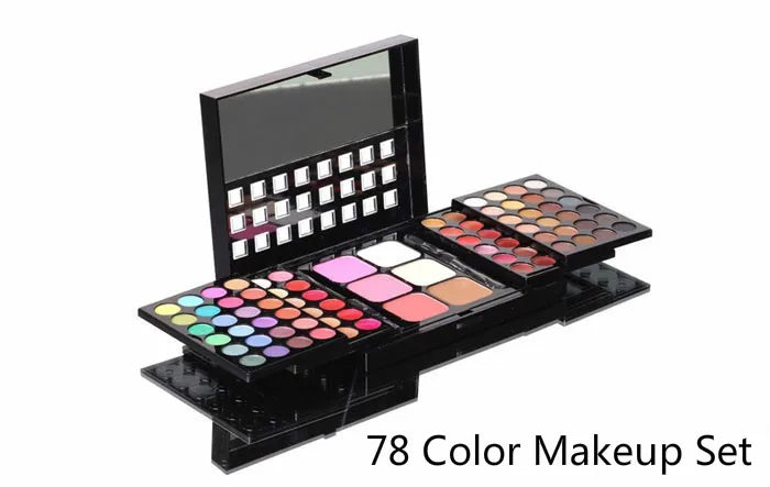 Makeup Set Box For Women Combination Matte Eyeshadow Eye Shadow Lipstick Eyeliner Concealer Powder Maquiagem With Aluminum Box