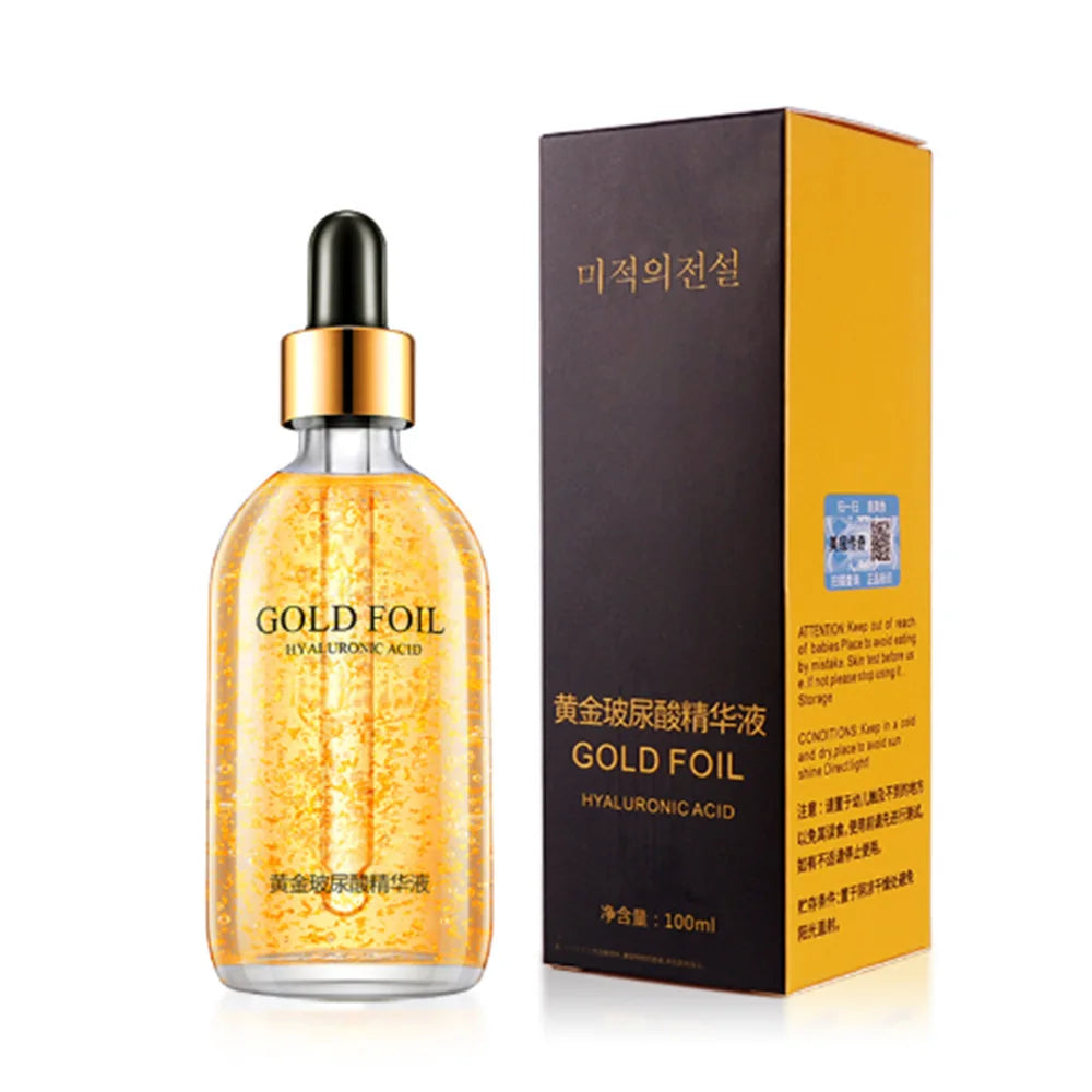 100ml 24k Gold Hyaluronic Acid Nicotinamide Face Serum