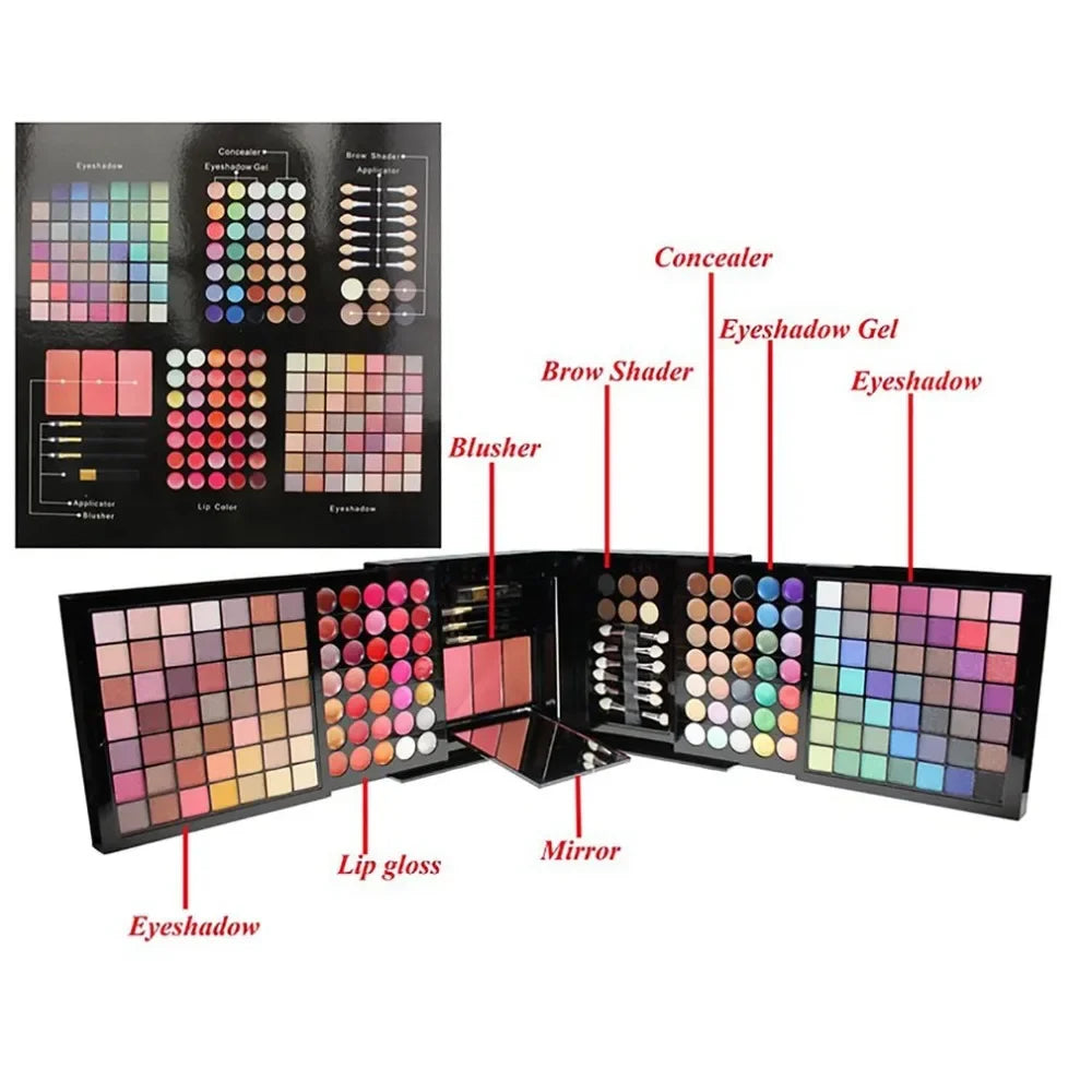 177 Color Makeup Set for Women Full Kit All in One Makeup Set