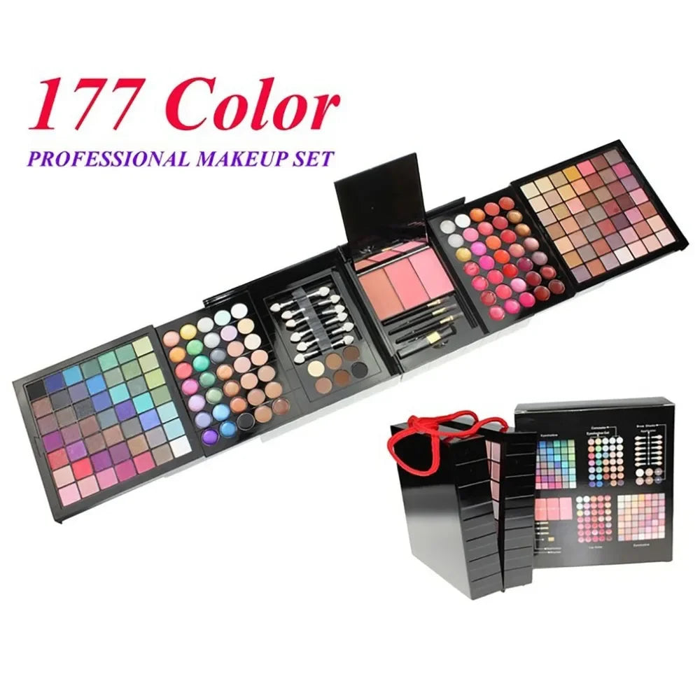 177 Color Makeup Set for Women Full Kit All in One Makeup Set