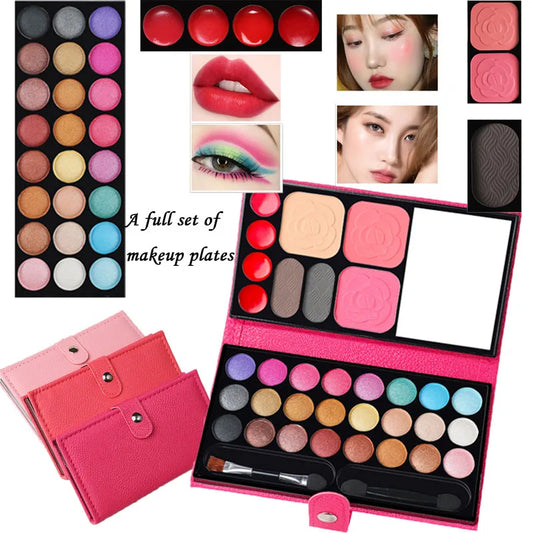 Beginner Full Makeup 33 Colors Eyeshadow Palette Set Makeup Student